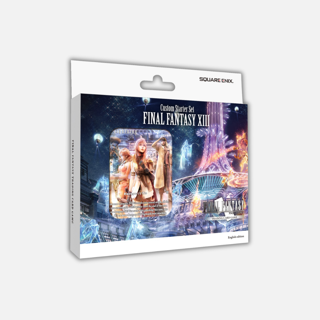 Final Fantasy Trading Card Game Custom Starter Set Final Fantasy XIII The Collectivist