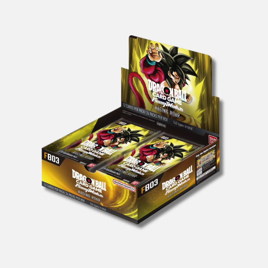 Dragon Ball Super Card Game Fusion World Raging Roar Booster Box [FB03]