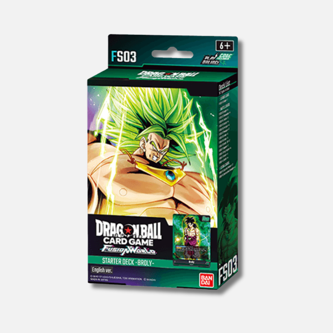 Dragon Ball Super Card Game Fusion World Starter Deck Broly [FS03]