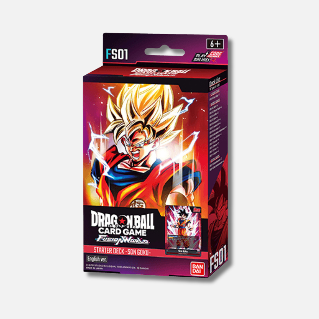 Dragon Ball Super Card Game Fusion World Starter Deck Son Goku [FS01] – The  Collectivist