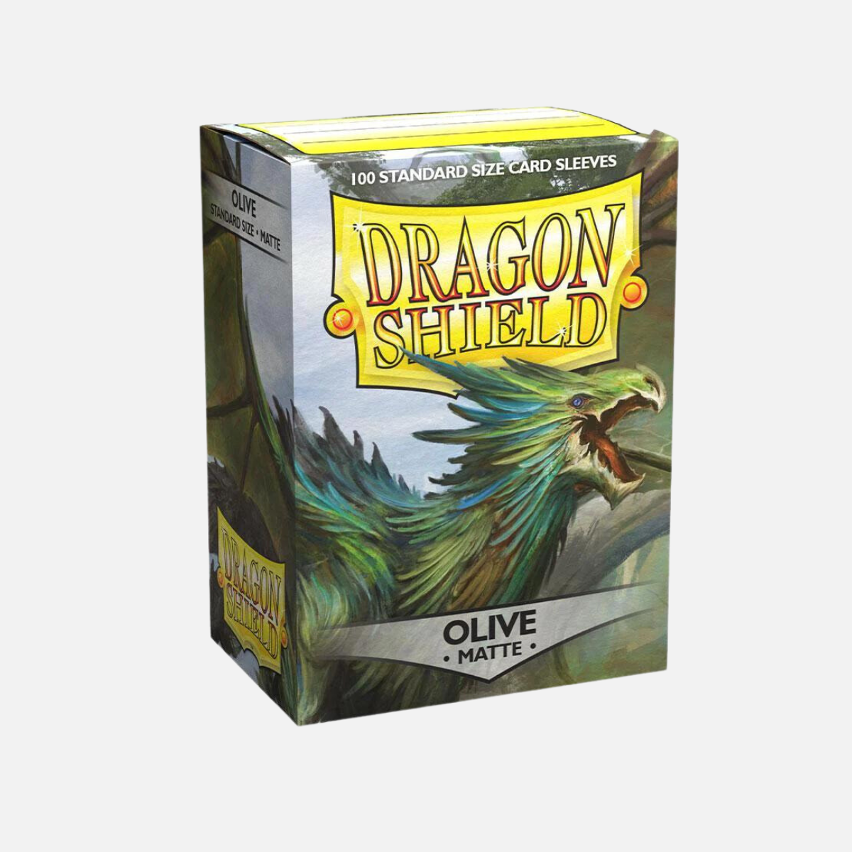 Dragon Shield card sleeves box of 100 olive matte
