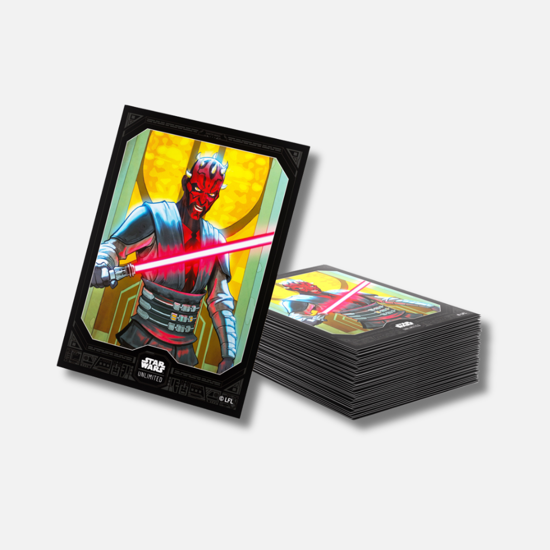 Gamegenic Star Wars Unlimited Art Sleeves: Darth Maul