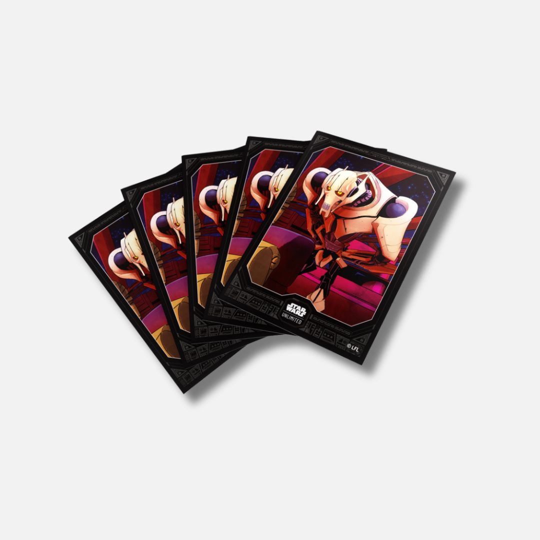 Gamegenic Star Wars Unlimited Art Sleeves: General Grievous