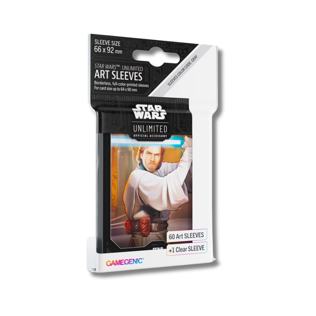 Gamegenic Star Wars Unlimited Art Sleeves: Obi-Wan Kenobi