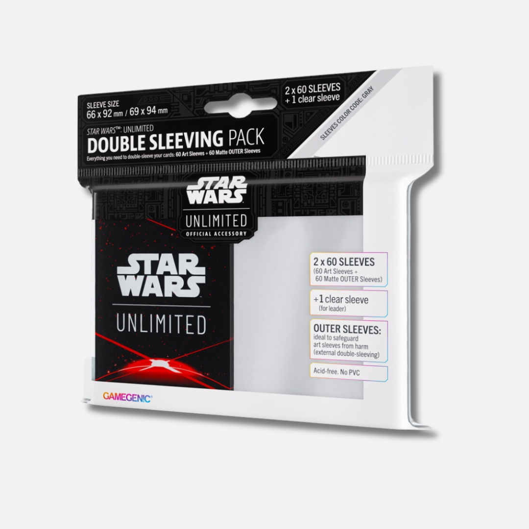 Gamegenic Star Wars Unlimited Art Sleeves Double Sleeving Pack Space Red