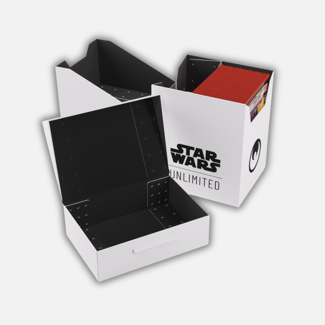 Gamegenic Star Wars Unlimited Soft Crate: White/Black