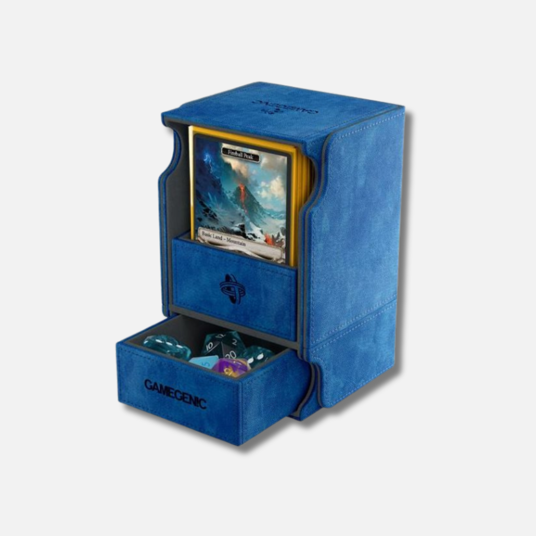 Gamegenic Watchtower Convertible Deck Box Blue