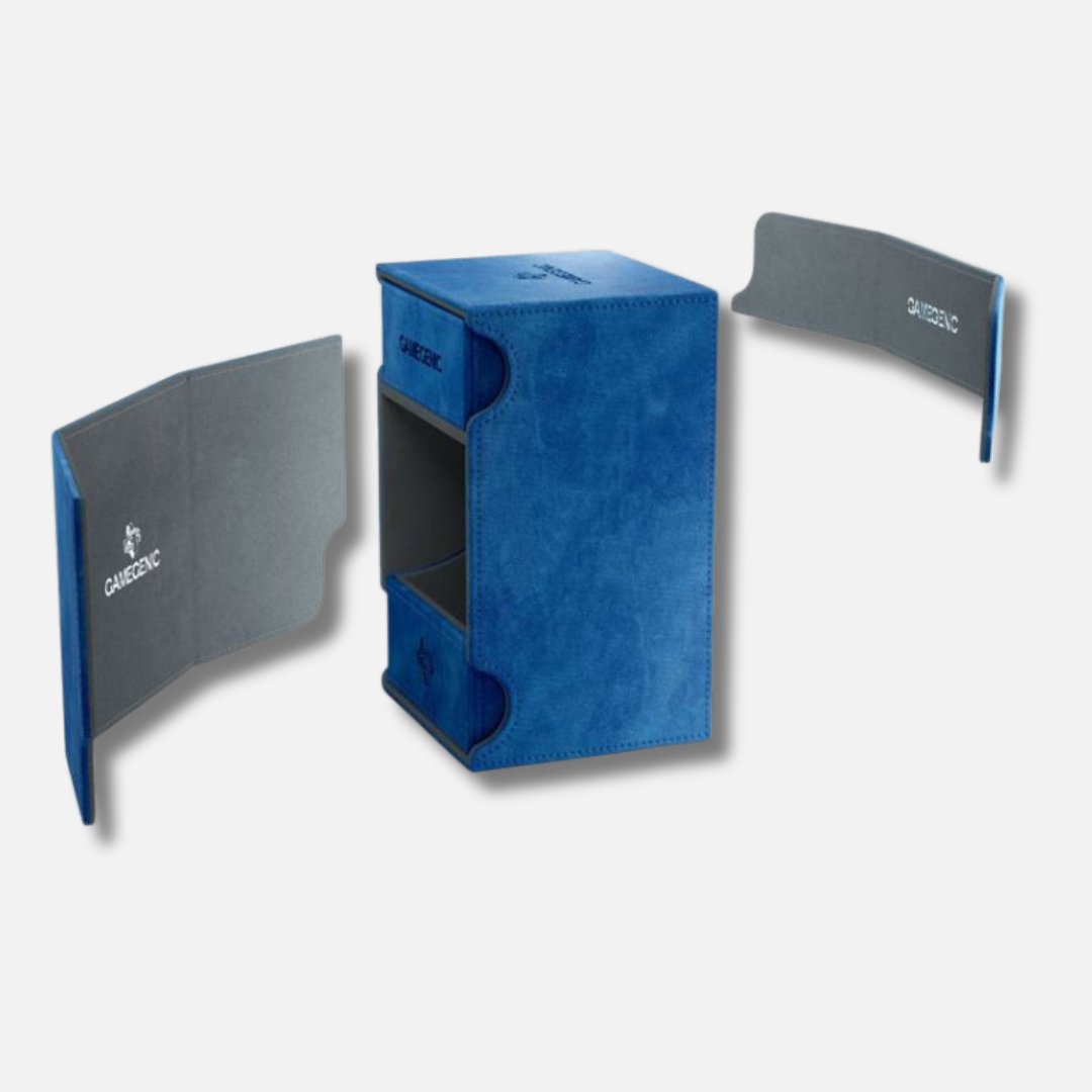 Gamegenic Watchtower Convertible Deck Box Blue
