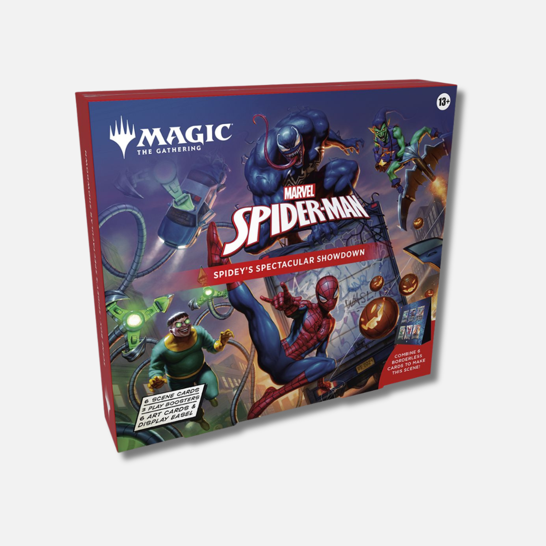 Magic Spiderman Scene Box