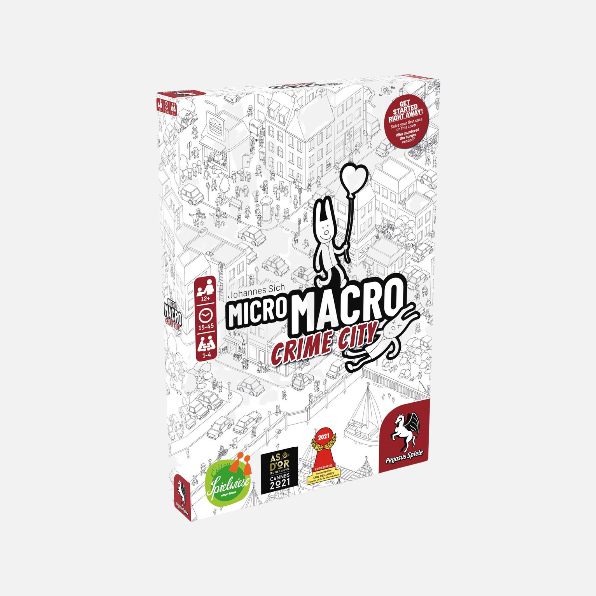 MircoMacro Crime City board game