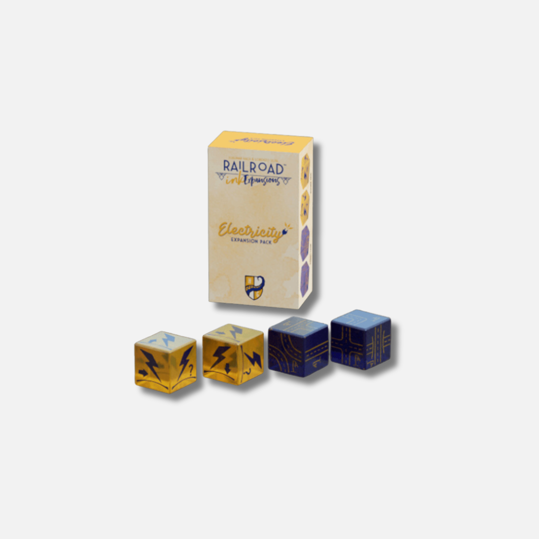 Railroad Ink Dice Expansion: Electricity Pack