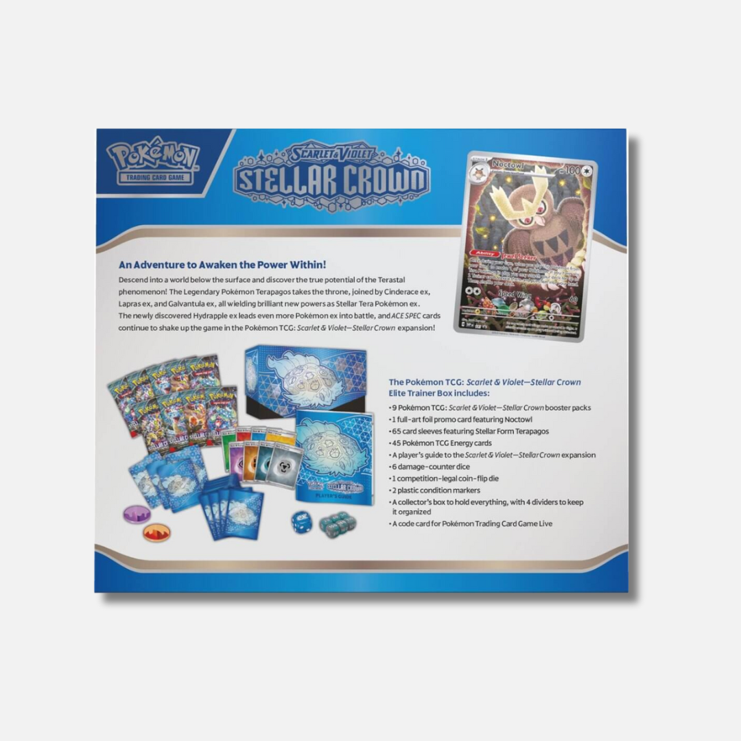 Scarlet & Violet Stellar Crown Elite Trainer Box