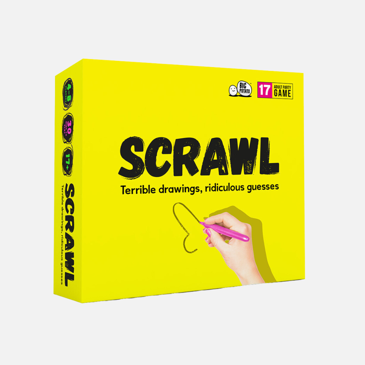 Scrawl board game
