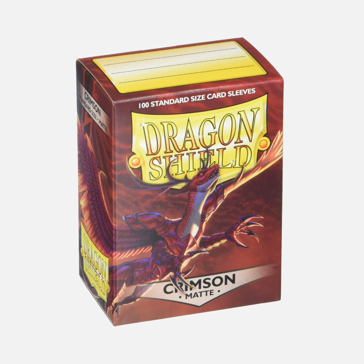 Dragon Shield card sleeves box of 100 crimson matte