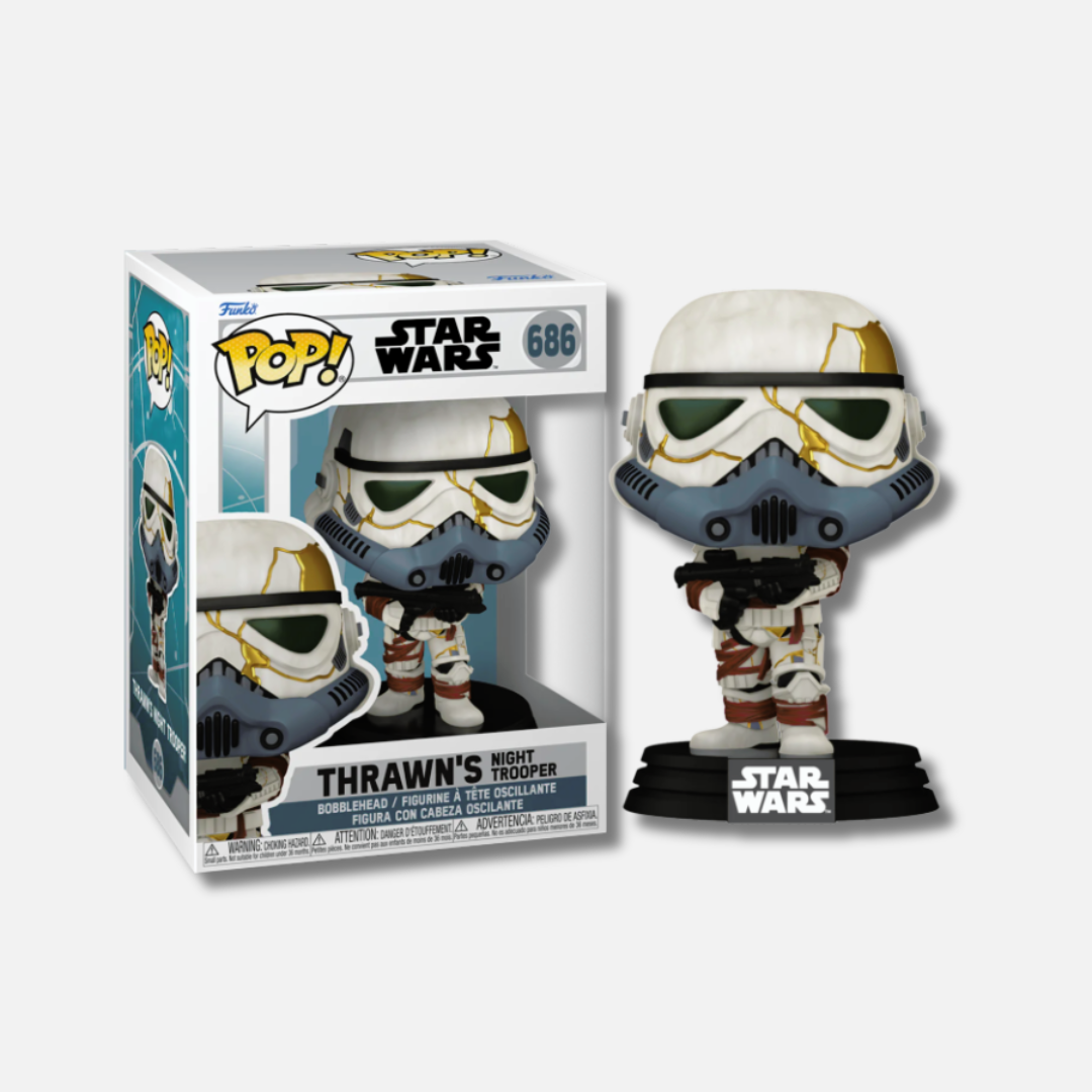 Star Wars: Ahsoka (TV) Thrawn's Night Trooper (White/Grey Helmet) (Pop! Vinyl)