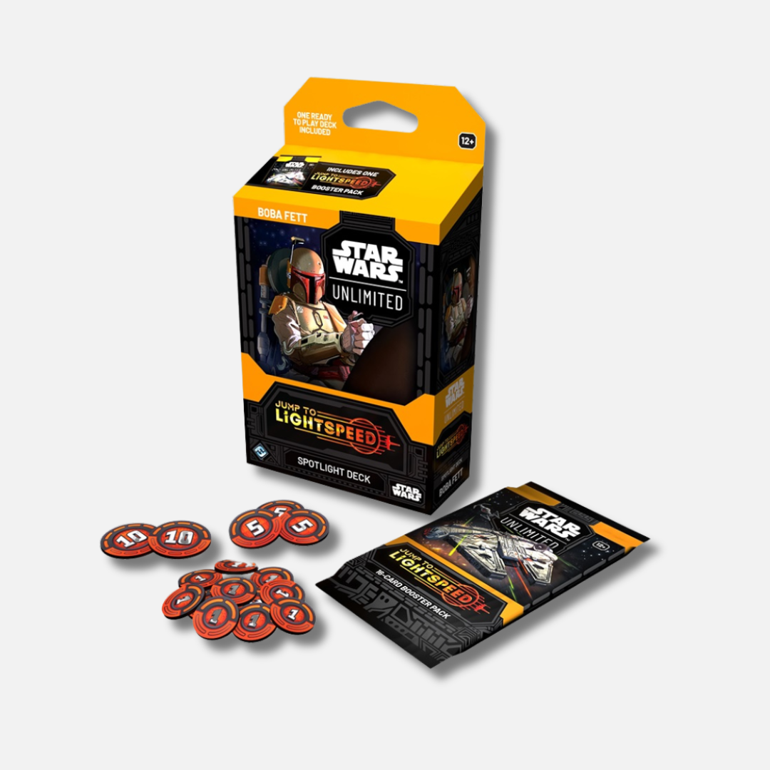 Star Wars Unlimited: Jump to Lightspeed Spotlight Deck Boba Fett