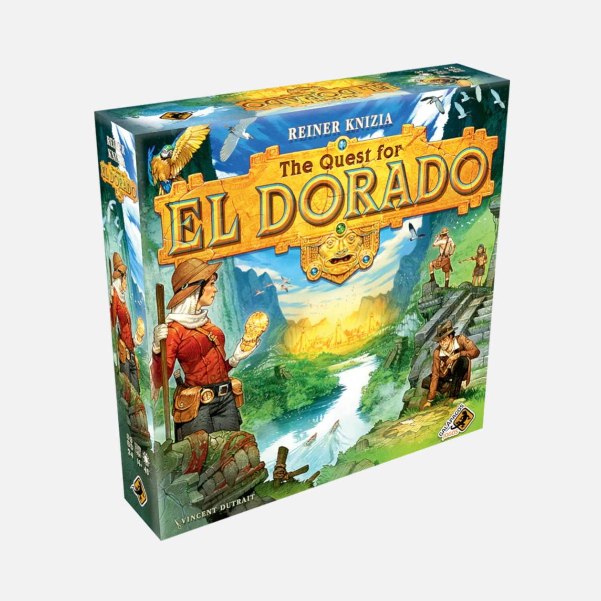Quest for El Dorado board game