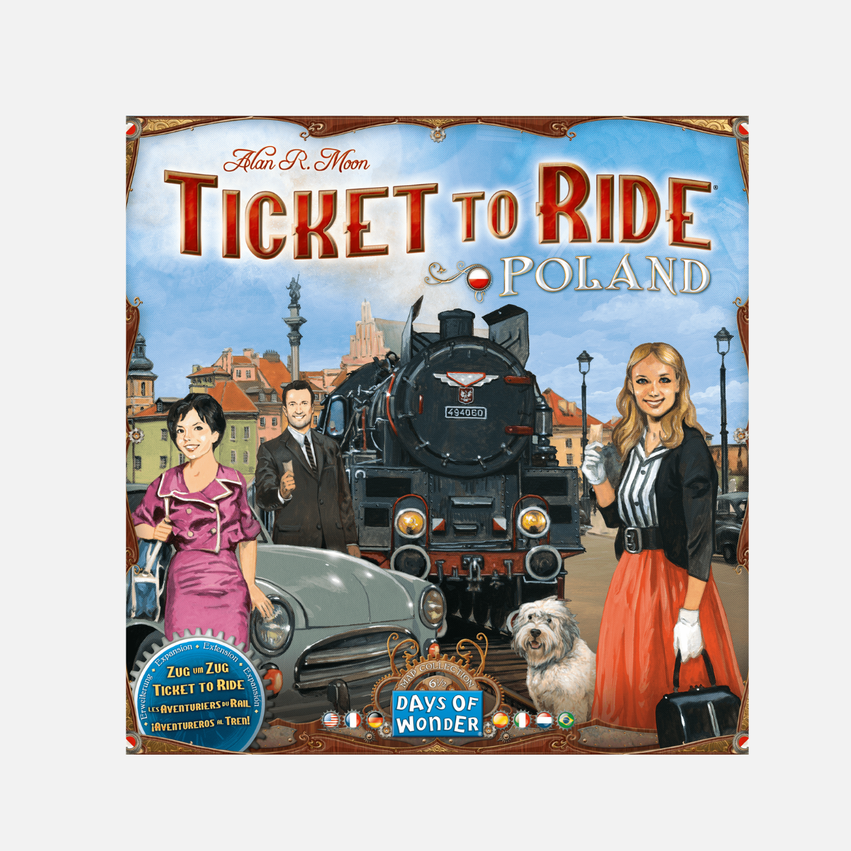 Ticket to Ride Poland Expansion Board Game