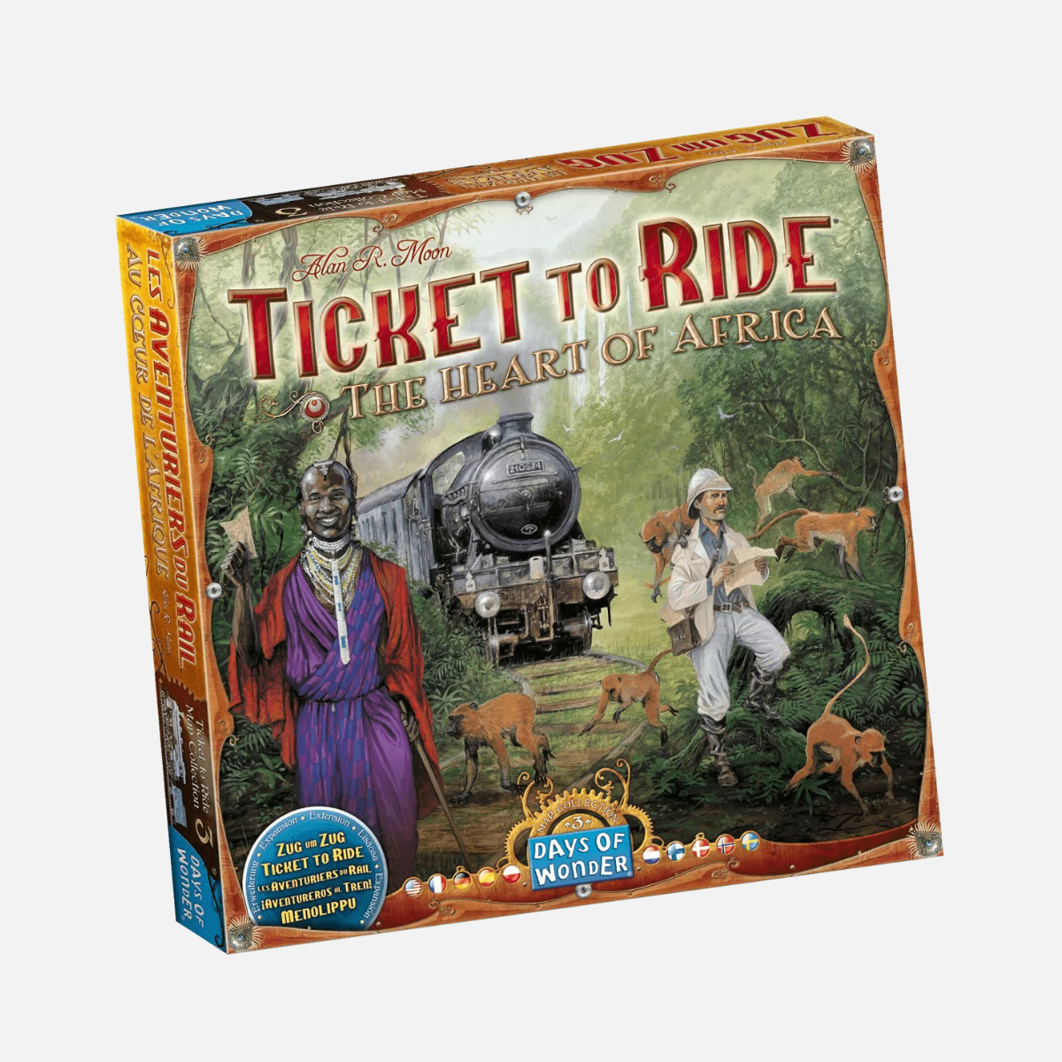 Ticket to Ride The Heart of Africa Board Game