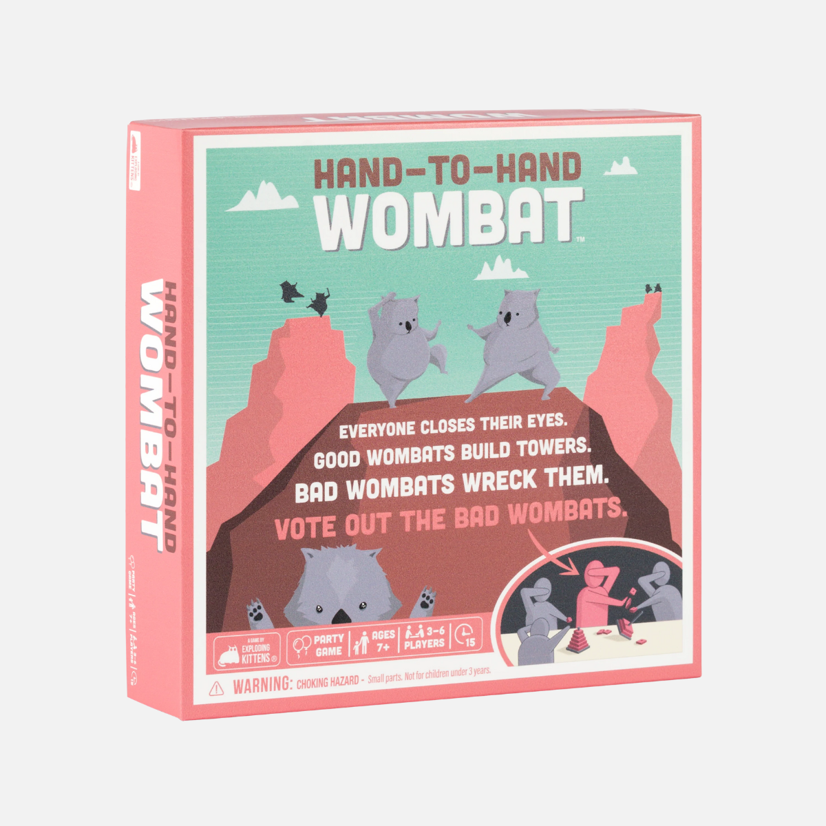 Hand-To-Hand Wombat board game
