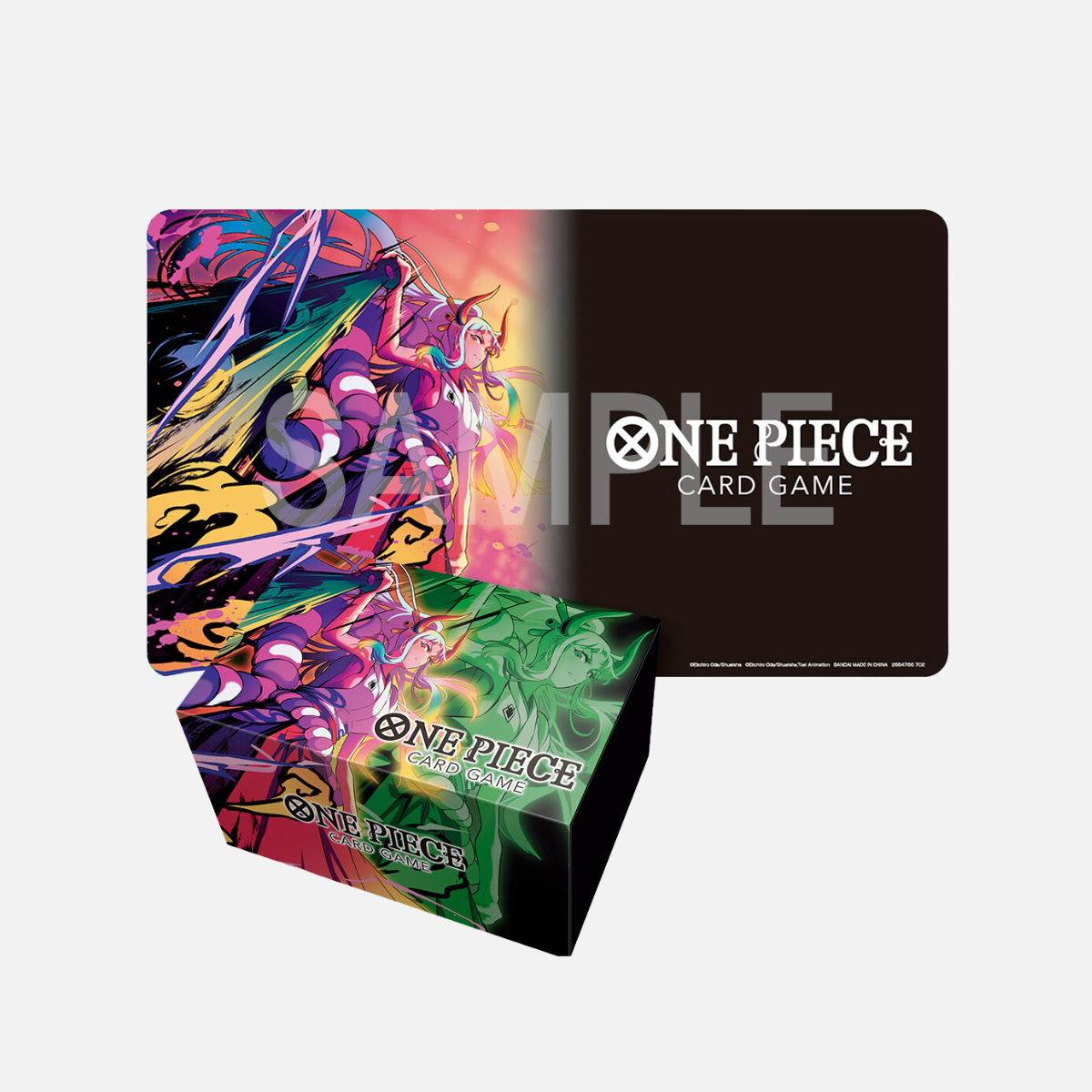 One Piece card game Playmat and Storage Box Yamato
